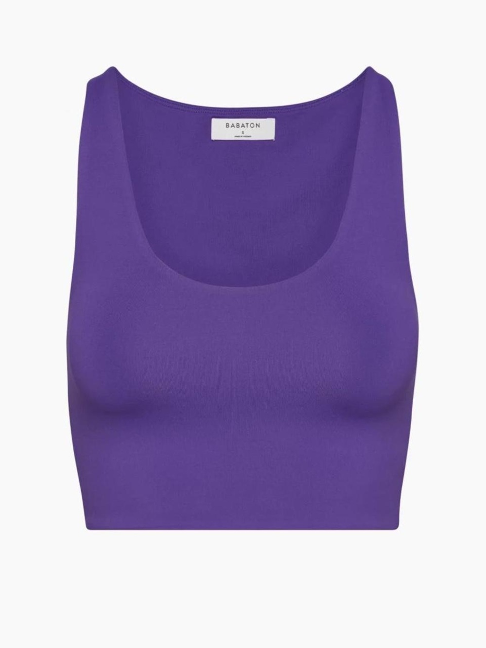 Aritzia Babaton Contour Purple Scoop Neck Tank Top